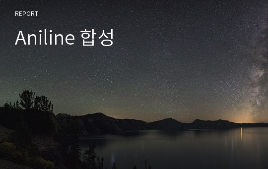 Aniline 합성