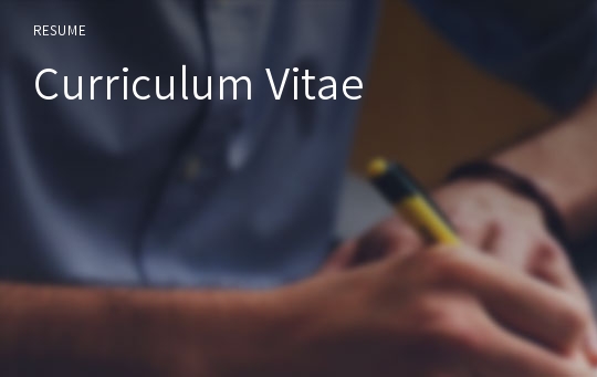 Curriculum Vitae