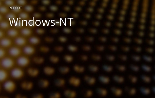 Windows-NT