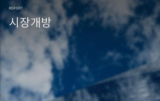 시장개방