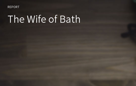 The Wife of Bath