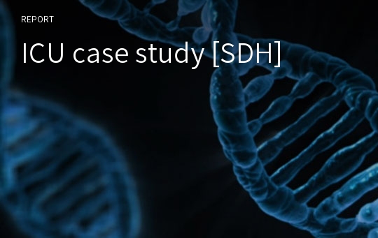 ICU case study [SDH]