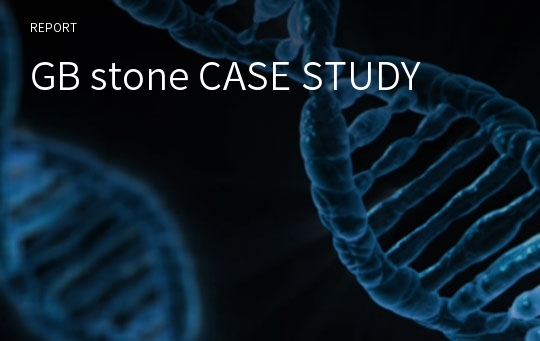 GB stone CASE STUDY