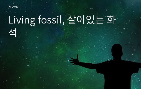 Living fossil, 살아있는 화석