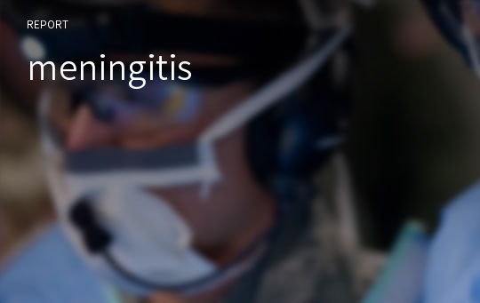 meningitis