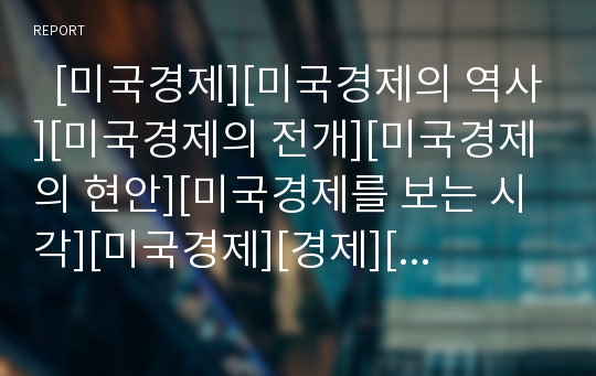   [미국경제][미국경제의 역사][미국경제의 전개][미국경제의 현안][미국경제를 보는 시각][미국경제][경제][미국][미국경제개혁]미국경제의 역사, 미국경제의 전개, 미국경제의 현안, 미국경제를 보는 시각 분석