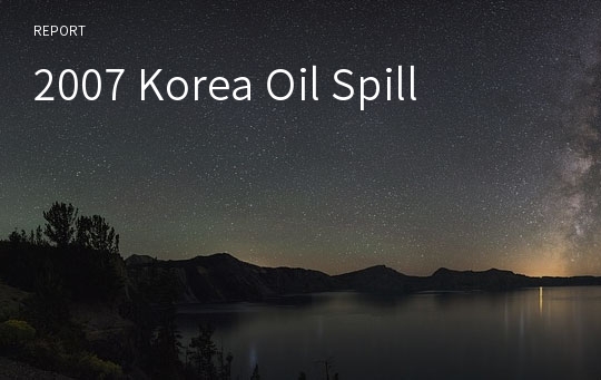 2007 Korea Oil Spill