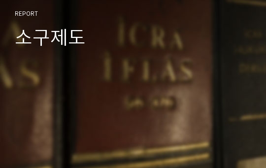 소구제도