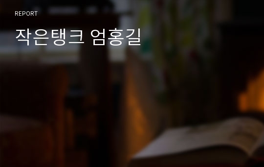 작은탱크 엄홍길