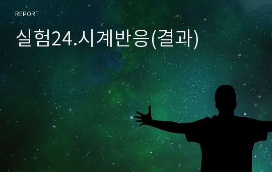 실험24.시계반응(결과)