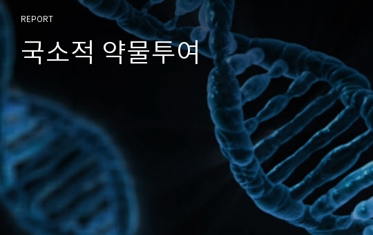 국소적 약물투여