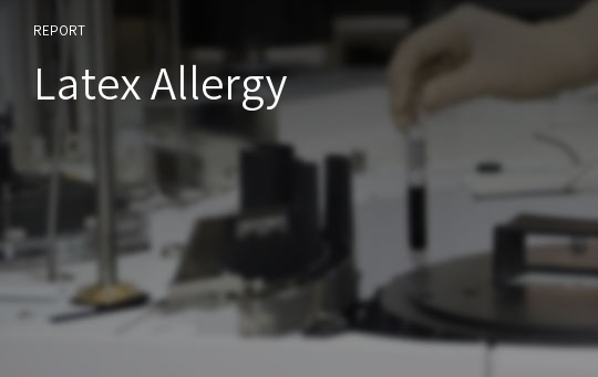 Latex Allergy