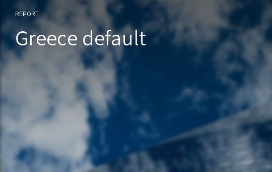 Greece default