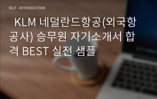 KLM네덜란드항공자기소개서, 승무원자소서