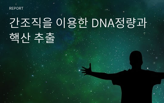 간조직을 이용한 DNA정량과 핵산 추출