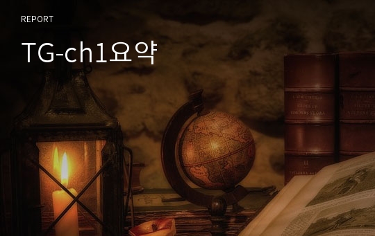 TG-ch1요약