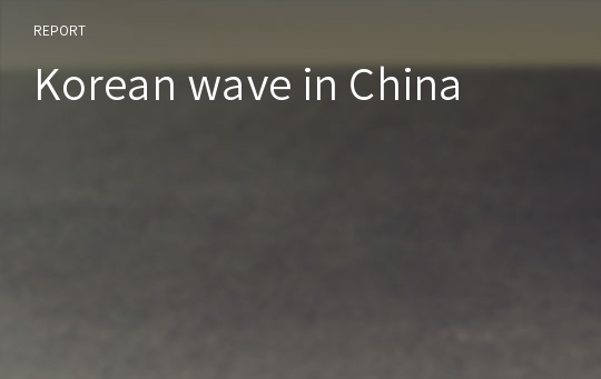 Korean wave in China