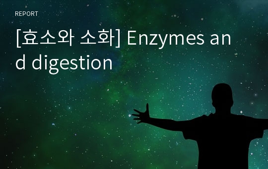 [효소와 소화] Enzymes and digestion