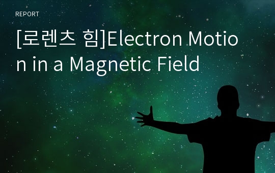 [로렌츠 힘]Electron Motion in a Magnetic Field