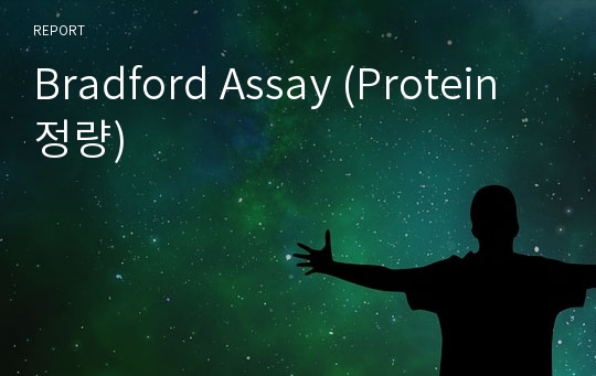 Bradford Assay (Protein 정량)