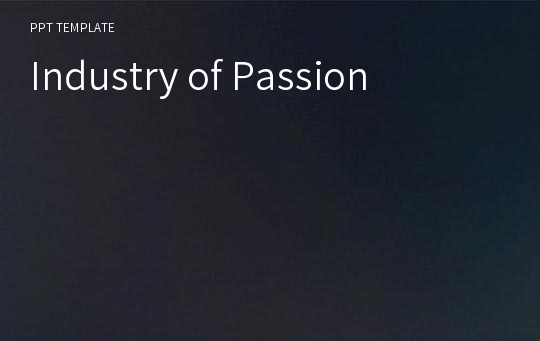 Industry of Passion