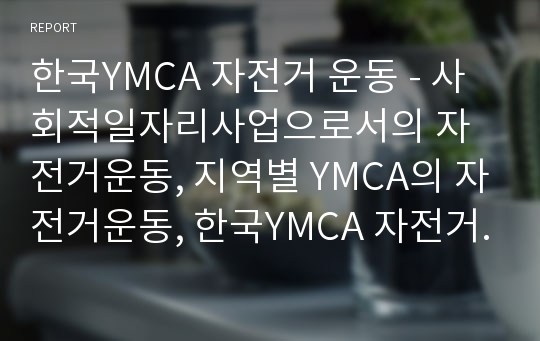 한국YMCA 자전거 운동 - 사회적일자리사업으로서의 자전거운동, 지역별 YMCA의 자전거운동, 한국YMCA 자전거운동 평가