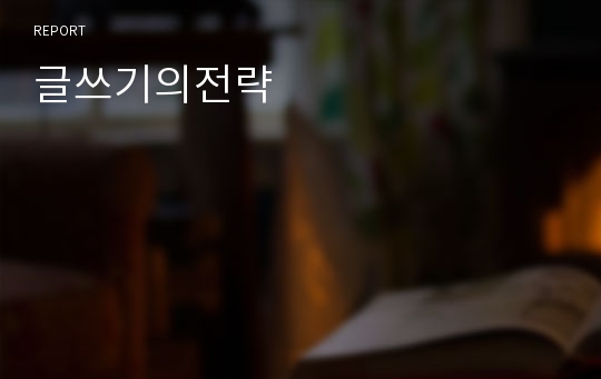 글쓰기의전략