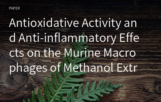 Antioxidative Activity and Anti-inflammatory Effects on the Murine Macrophages of Methanol Extracts of Amphibians