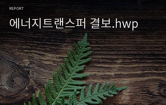 에너지트랜스퍼 결보.hwp