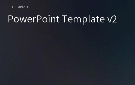 PowerPoint Template v2