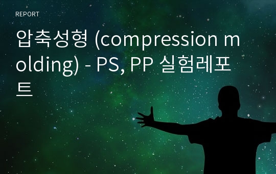 압축성형 (compression molding) - PS, PP 실험레포트
