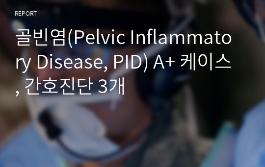 골빈염(Pelvic Inflammatory Disease, PID) A+ 케이스, 간호진단 3개
