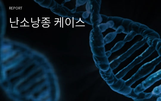 난소낭종 케이스