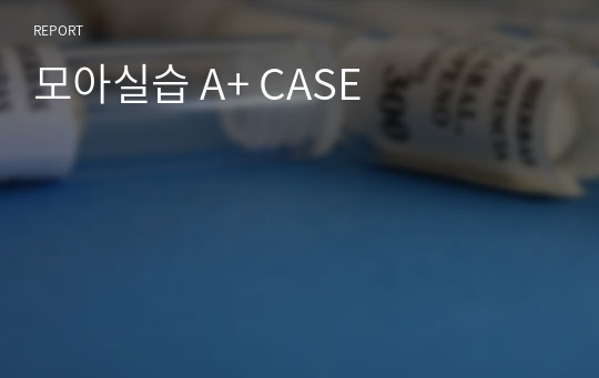 모아실습 A+ CASE