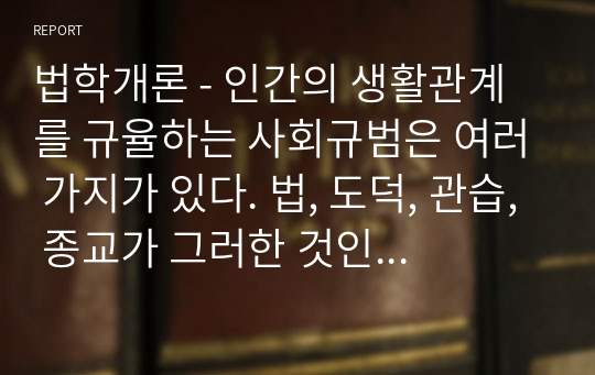 법학개론 - 인간의 생활관계를 규율하는 사회규범은 여러 가지가 있다. 법, 도덕, 관습, 종교가 그러한 것인데 그 중 &#039;법&#039;에 의하여 규율되는 생활관계를 가리켜 &quot;법률관계&quot; 라고 한다. 법률관계와 권리 의무란 과연 무엇인가와 권리와 의무는 어떻게 적용되는지(권리의 행사와 한계, 의무의 이행, 권리의 순위와 경합 등)에 대하여 설명하시오.