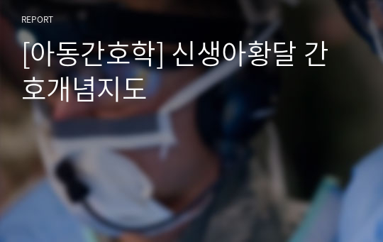 [아동간호학] 신생아황달 간호개념지도