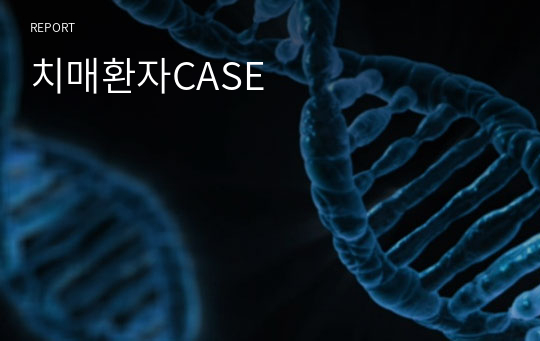 치매환자CASE