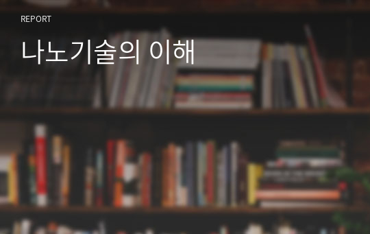 나노기술의 이해