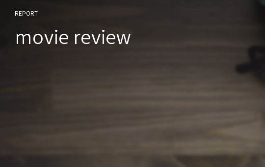 movie review