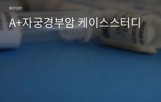 A+자궁경부암 케이스스터디