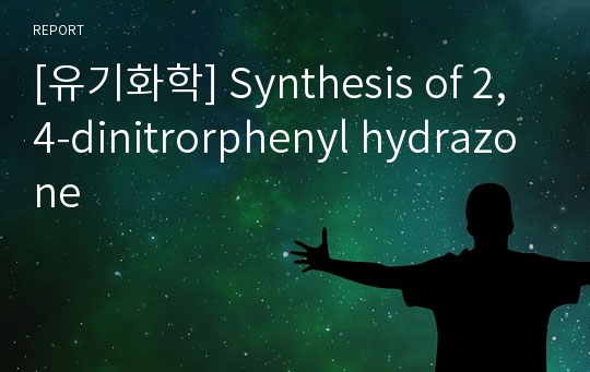 [유기화학] Synthesis of 2,4-dinitrorphenyl hydrazone