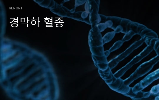 경막하 혈종