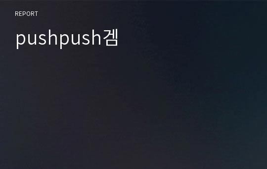 pushpush겜