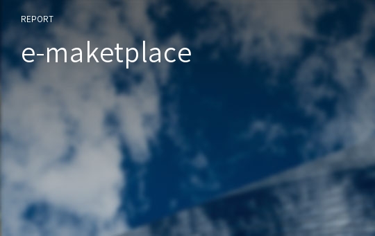 e-maketplace