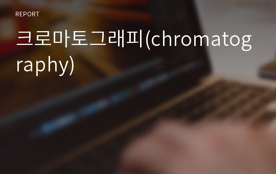 크로마토그래피(chromatography)