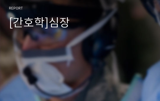 [간호학]심장