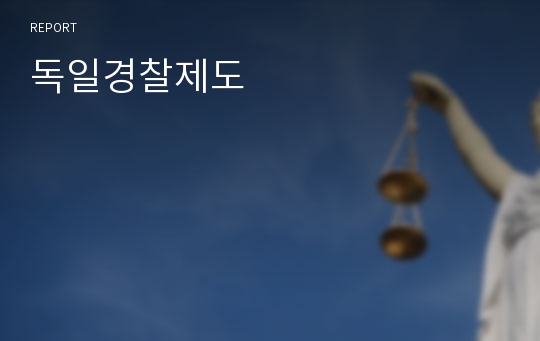 독일경찰제도