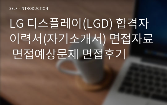 LG 디스플레이(LGD) 합격자 이력서(자기소개서) 면접자료 면접예상문제 면접후기