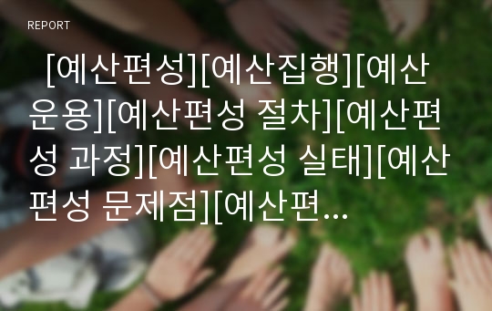   [예산편성][예산집행][예산운용][예산편성 절차][예산편성 과정][예산편성 실태][예산편성 문제점][예산편성 과제]예산편성의 절차, 예산편성의 과정, 예산편성의 실태, 예산편성의 문제점, 향후 예산편성의 과제