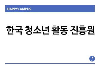 한국 청소년 활동 진흥원